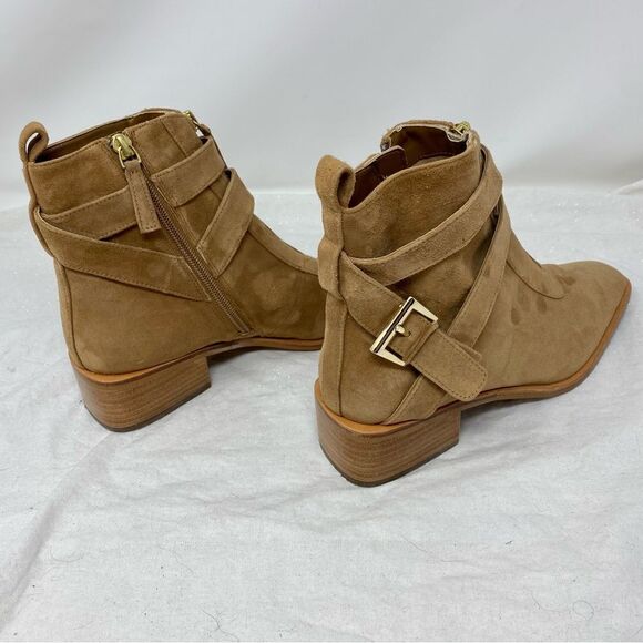 Paolo Suede Heeled Ankle Boots- Size 7.5 - Picture 8 of 15